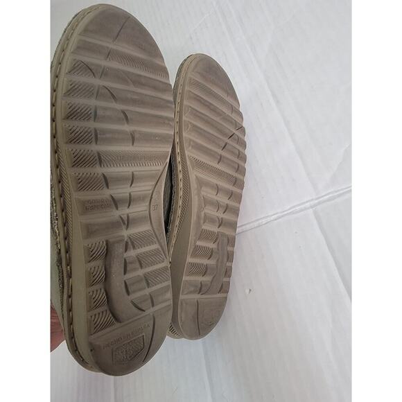 OnFoot On Foot Safari Chukka Shoe Bootie Fleece Lined Size 37 US 6 Spain Green - Picture 6 of 9